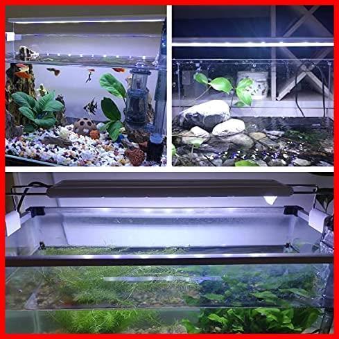 ★39LED灯★ LEDGLE 水槽ライト ledアクアリウムライト 10W 39個LED 50～60cm対応 熱帯魚/観賞魚飼育 水草育成 水槽照明用 省エネ 長寿命_画像3