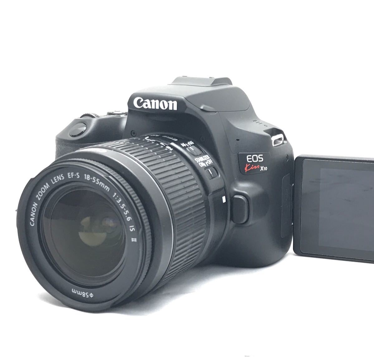 初心者セット】Canon EOS Kiss X10 レンズセット スマホ転送可-