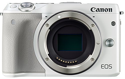 Canon ミラーレス一眼カメラ EOS M3 ボディ(ホワイト) EOSM3WH-BODY(品)