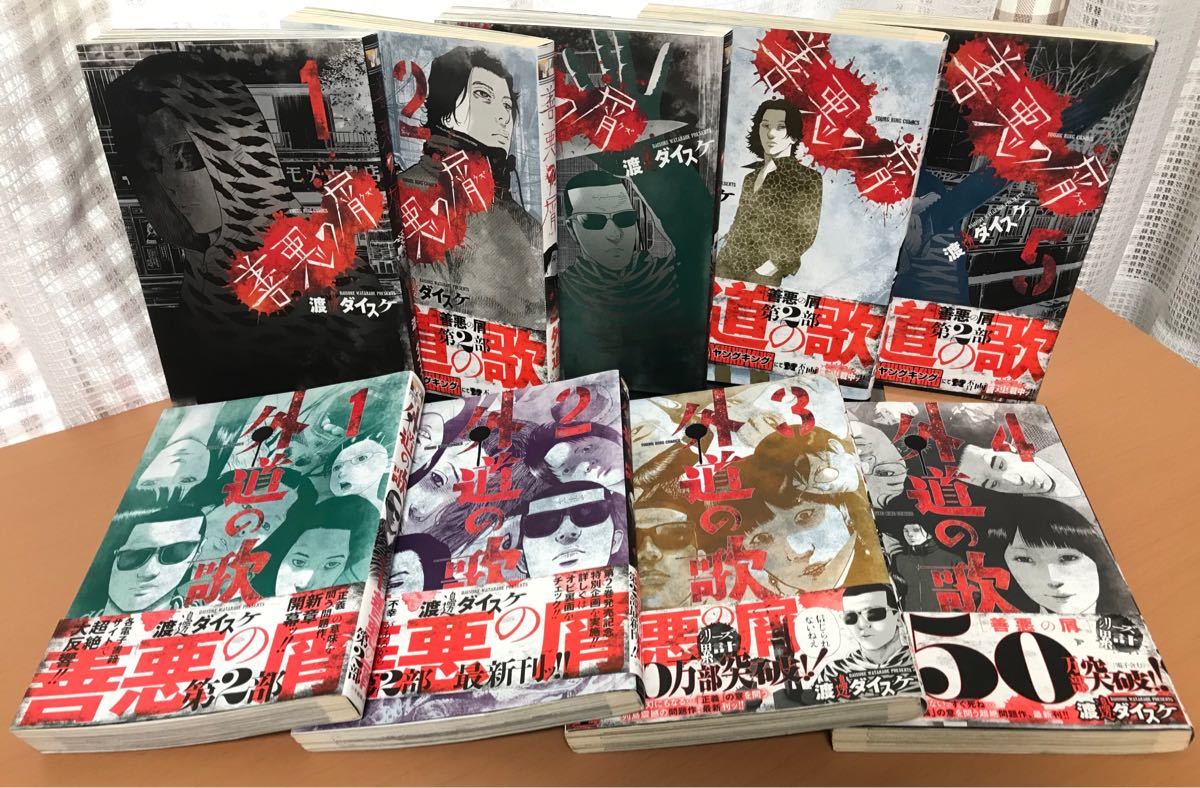 全巻 善悪の屑 5巻 外道の歌 14巻 園田の歌 6巻 朝食会 スフェリコン セット 最新刊 27冊 全巻セット|PayPayフリマ 外道の歌 善悪の屑 園田の歌 スフェリコン 27冊セット 裁断済み