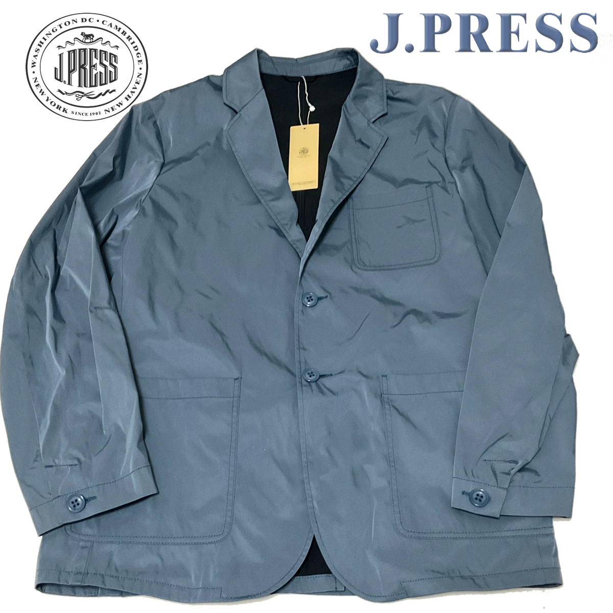 ☆☆ JP362L 新品/春夏 J.PRESS Jプレス メモリー素材 クラークジャケット パッカブル仕様 オンワード樫山