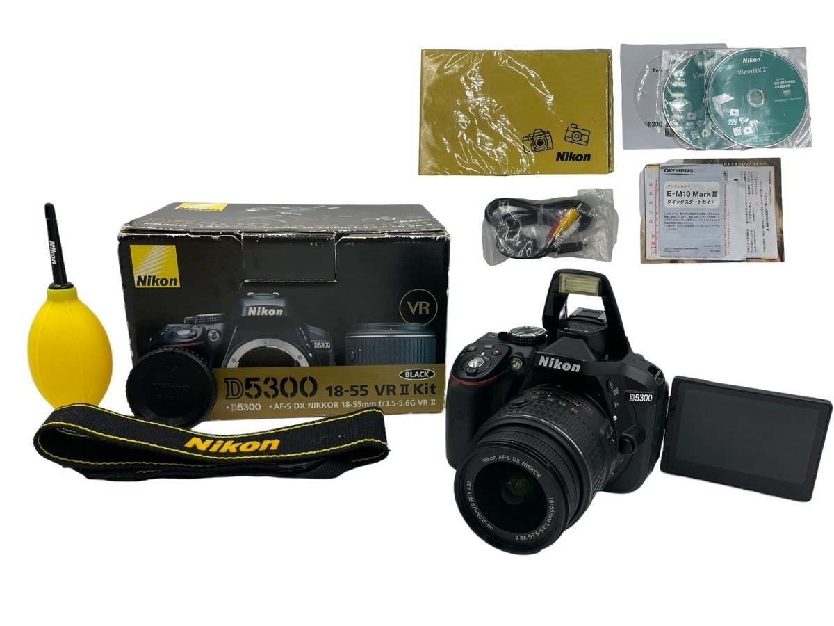 0円 最安値級価格 Nikon ニコン D5300 レンズ付き レンズキット 初心者向け 美品