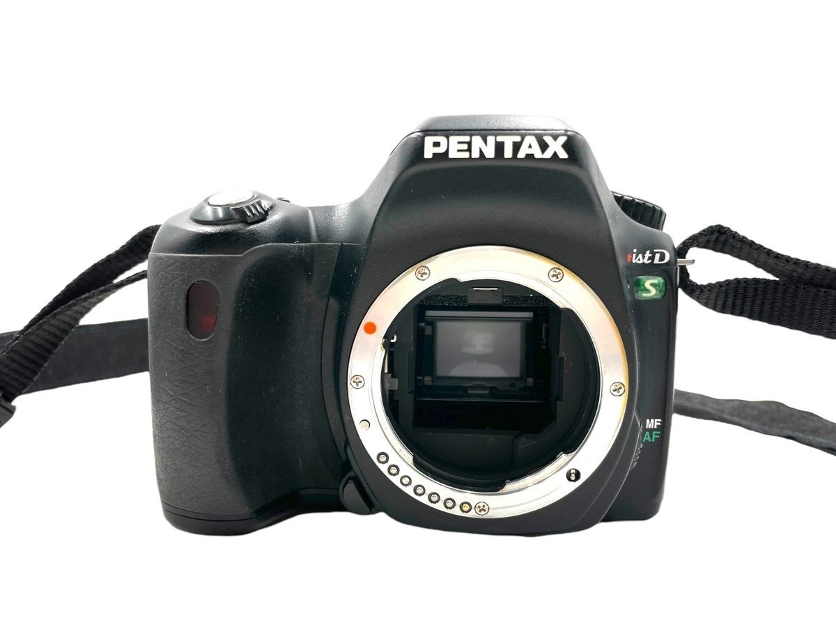 PENTAX *ist DS ボディ＋TAMRONレンズ付き PENTAX *ist DS 型式：P-TTLストロボ内蔵 TTL AE・AF一眼レフデジタルカメラ レンズキット 箱付_画像2