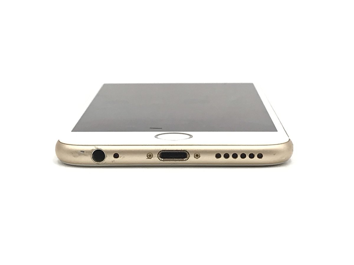 【美品】Apple iPhone 6s A1688 NKQQ2J/A 容量:64GB 判定:- SIMフリー ゴールド 画面角割れあり 初期設定済 動作確認済 アイフォン_画像4