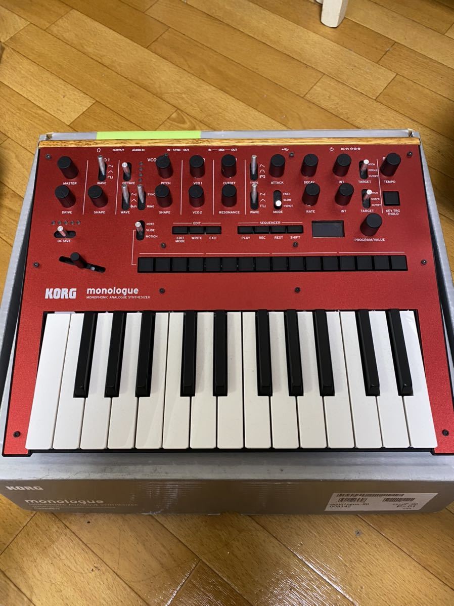 KORG monologue 極美品 アナログシンセサイザー DTM DAW MIDI モノローグ キーボード