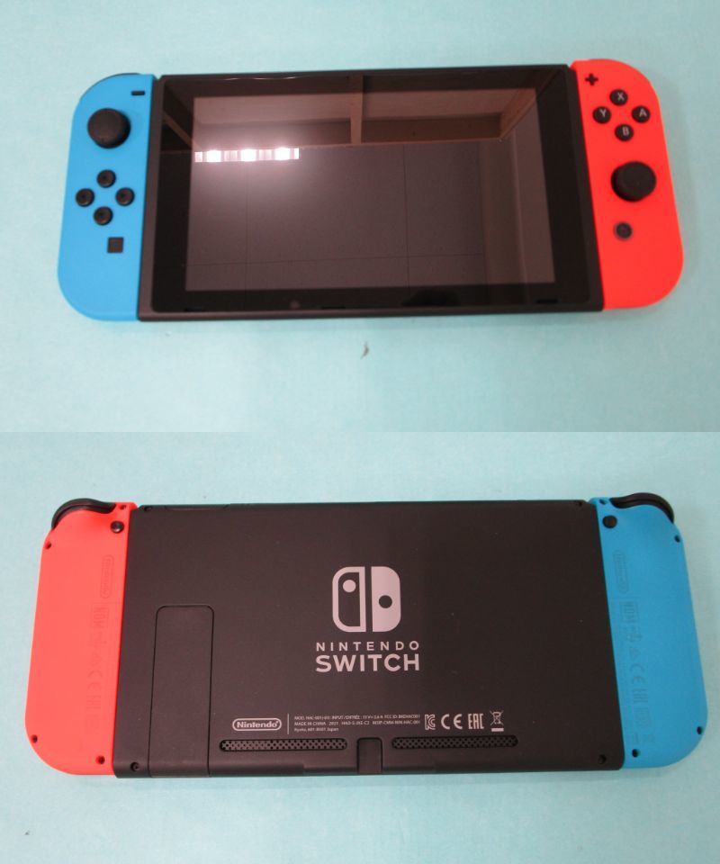 Nintendo Switch ニンテンドー スイッチ本体 ネオンブルー/ネオンレッド_画像5