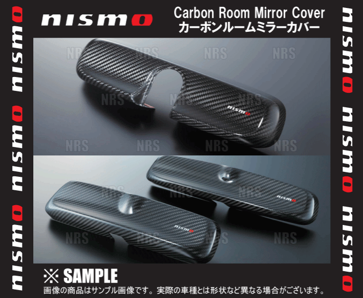 NISMO ニスモ カーボン ルームミラーカバー　ウイングロード　Y12/NY12/JY12　(96325-RN011