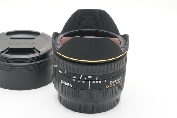 最新作安い SIGMA 15mm f2.8 EFマウント用 シグマ 大特価低価