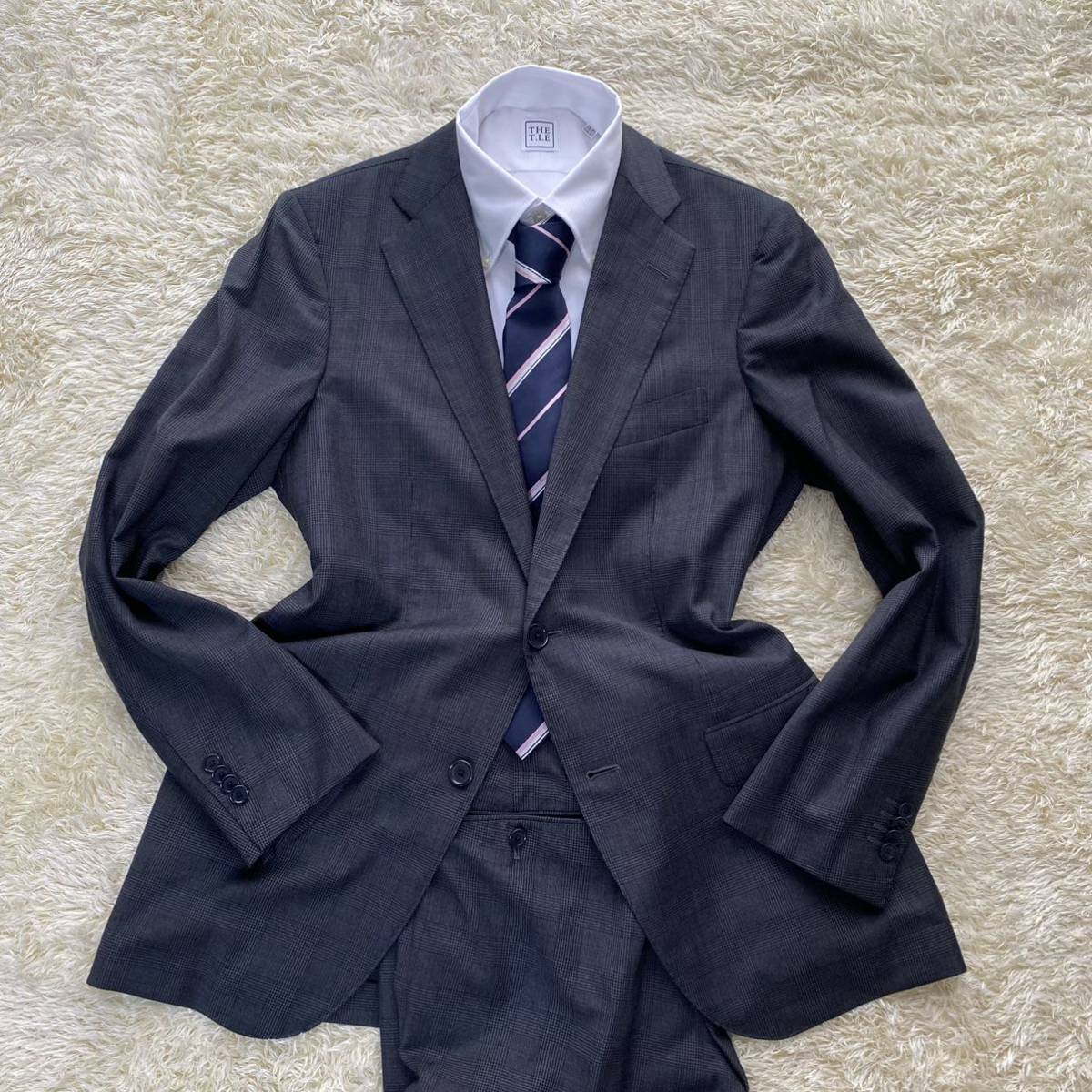 トゥモローランド スーツ TROFEO ZEGNA ブラウン PILGRIM-