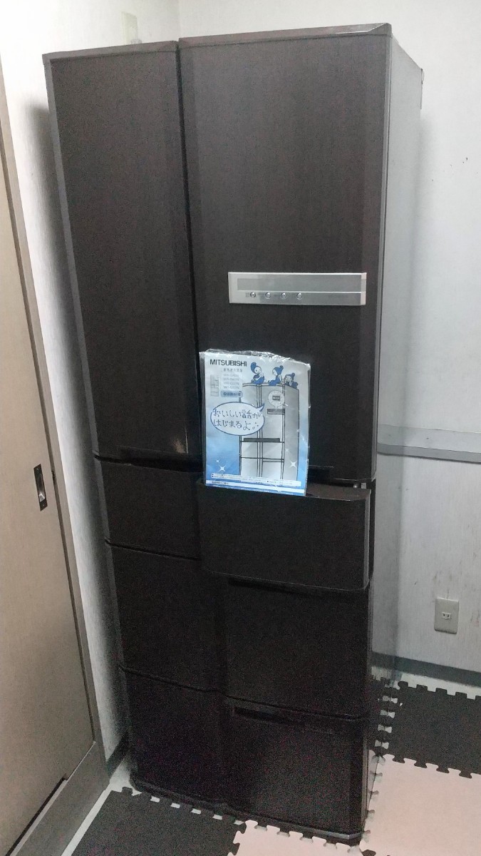 令和4年8月21日まで！ 送料込み 冷凍冷蔵庫 三菱 MR-G42N 日本製 5ドア冷蔵庫 MITSUBISHI