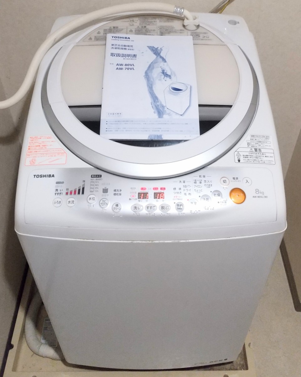 ET1593番 8.0kg️ TOSHIBA電気洗濯乾燥機️2019年式 neuroid.uprrp.edu
