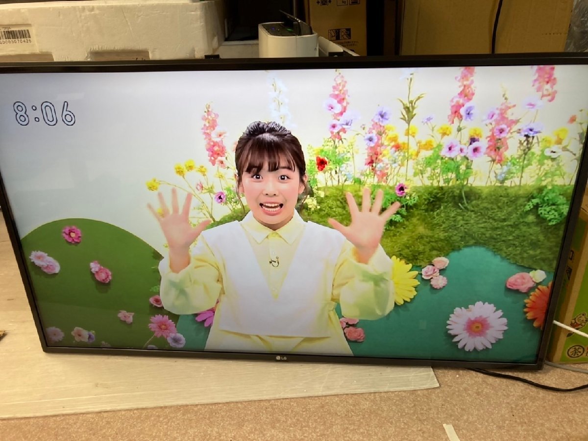 LG 43型 4Kチューナー内蔵液晶テレビ 43UN8100PJA 無線LAN/Web LG 43型 4Kチューナー内蔵液晶テレビ 43UN8100PJA 無線LAN/Web