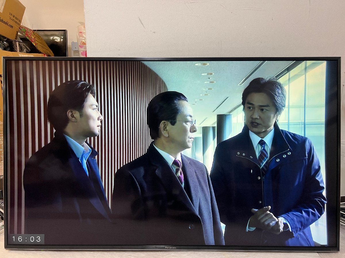 パナソニック 49V型 4K液晶テレビ TH-49FX750 無線LAN/ブラウザ/youtube/Amazonビデオ/2画面分割/netflix/hulu 　 引取可_画像1