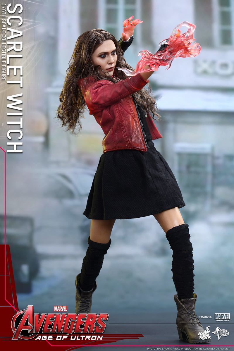  unopened * hot toys scarlet wichi Avengers |eiji*ob*uruto long version one daHOTTOYS 1/6 action figure 