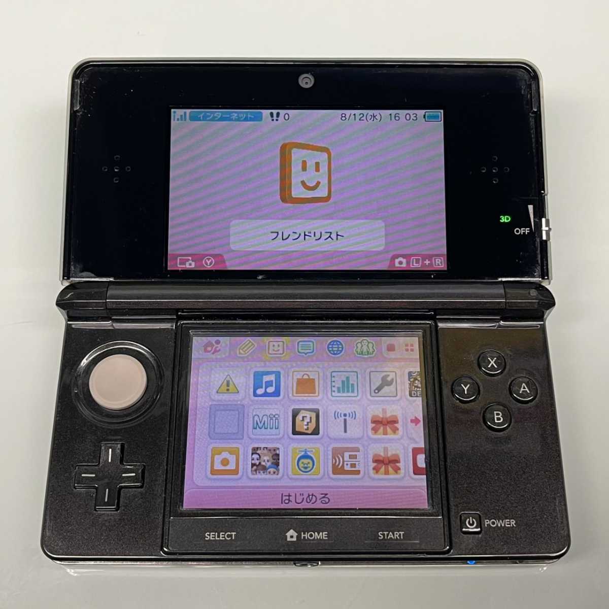 任天堂 ニンテンドー 3DS 本体 タッチペン SDカード 初期化済 NEW ラブプラス NEWネネデラックス 姉ヶ崎寧々(ニンテンドー3DS