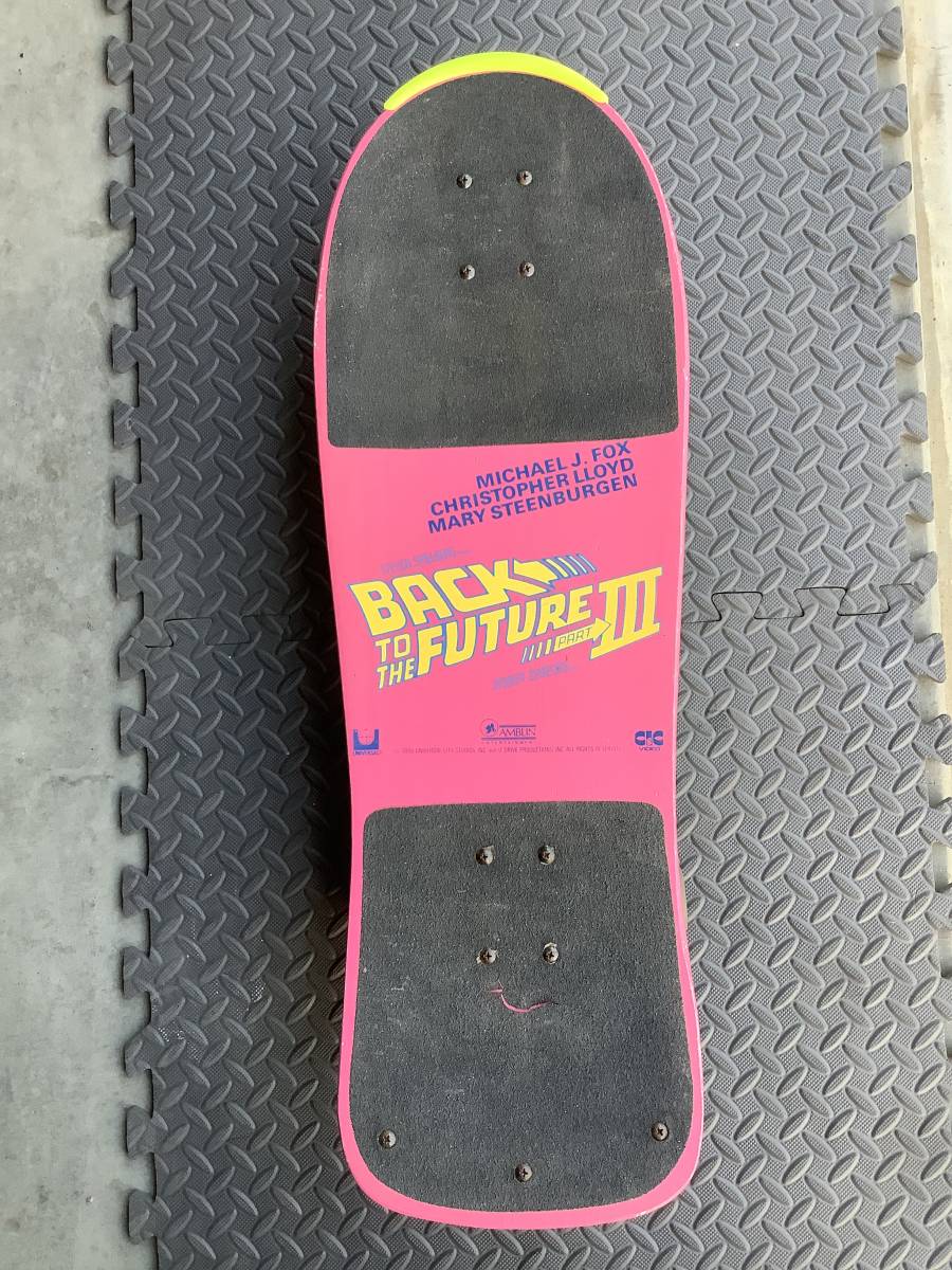 バック・トゥ・ザ・フューチャー BACK TO THE FUTURE スケボー PARTⅢ 非売品 レア hoverboard ホバーボード