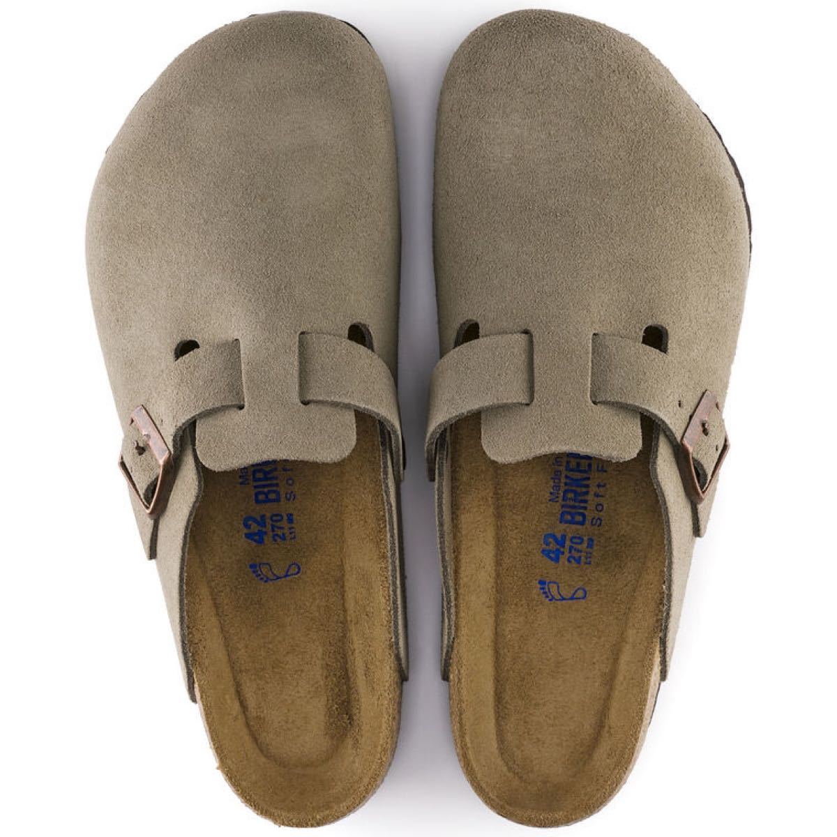 2021年激安 希少品 BIRKENSTOCK HTC スタカリ ボストン 42 27.0 茶