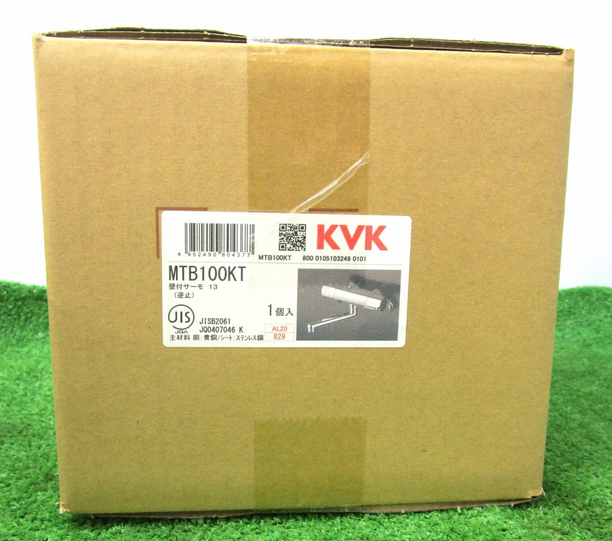 未使用 KVK サーモスタット式混合栓 浴室 水栓 シャワー無し MTB100KT - www.naklet.com
