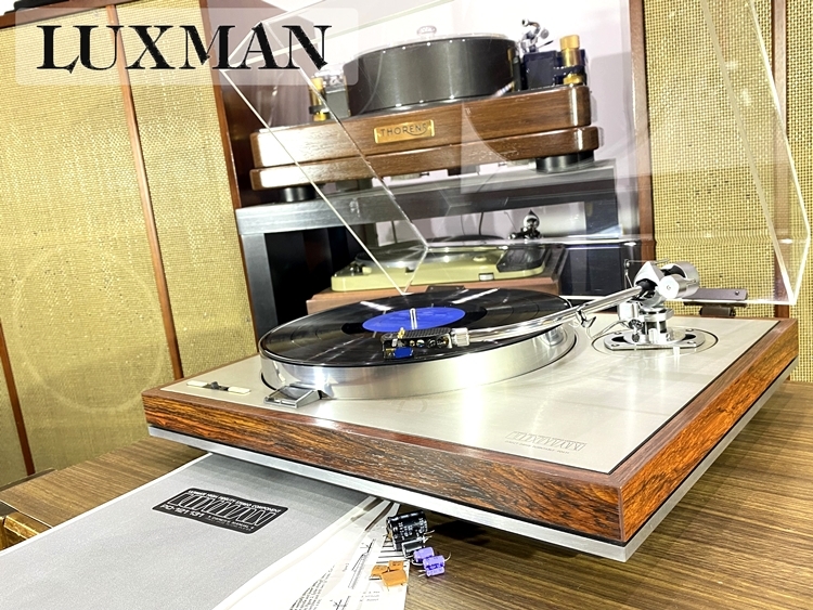 LUXMAN PD121 SME 3009 S2 Improved 搭載 レコードプレーヤー 当社メンテ/調整済品 Audio Station_画像1