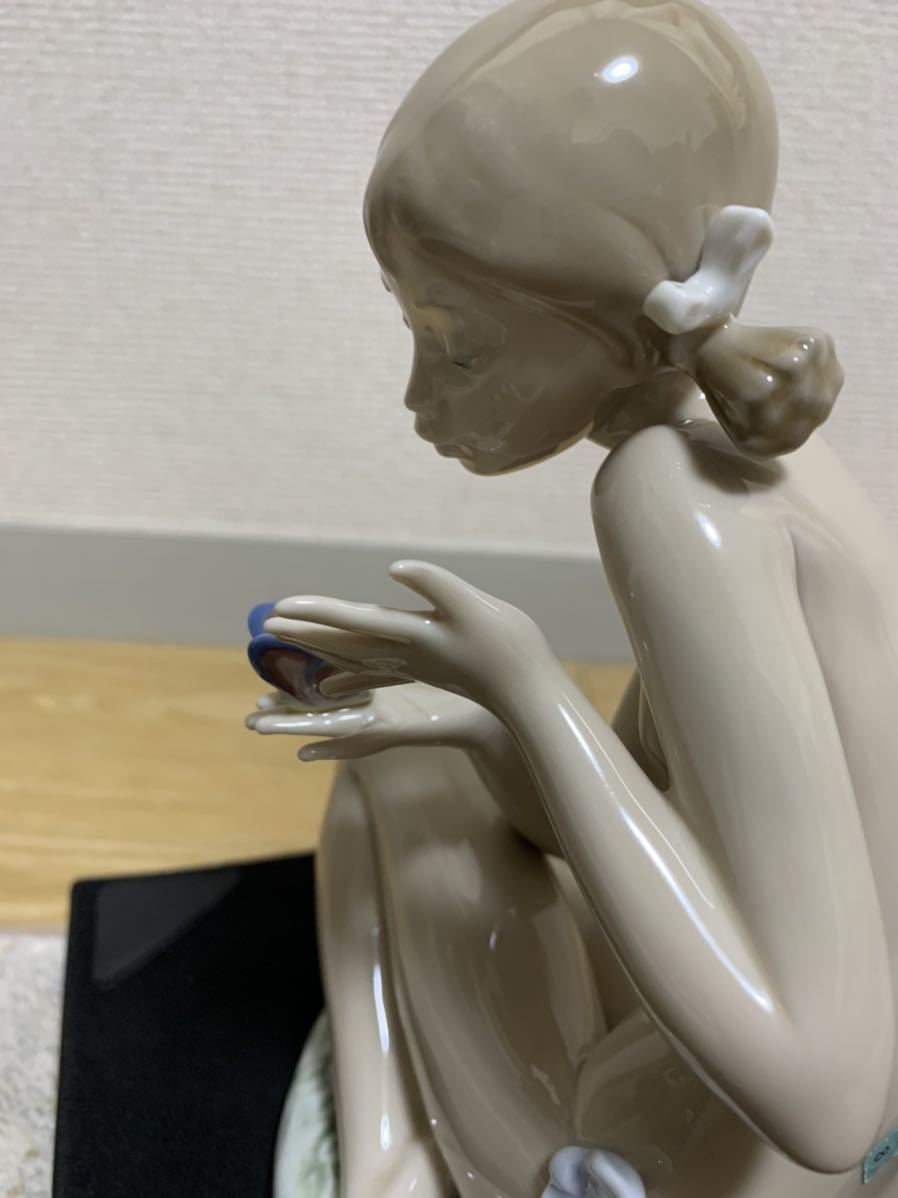 リヤドロ LLADRO 陶器人形 フィギュリン 蝶々　置物　希少　激レア　_画像5