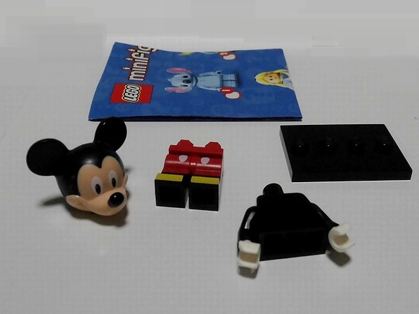 ■LEGO 71012 Minifigures Disney Series/Mickey Mouse /レゴミニフィグ ディズニー ミッキーマウス■_外袋・リーフもあります