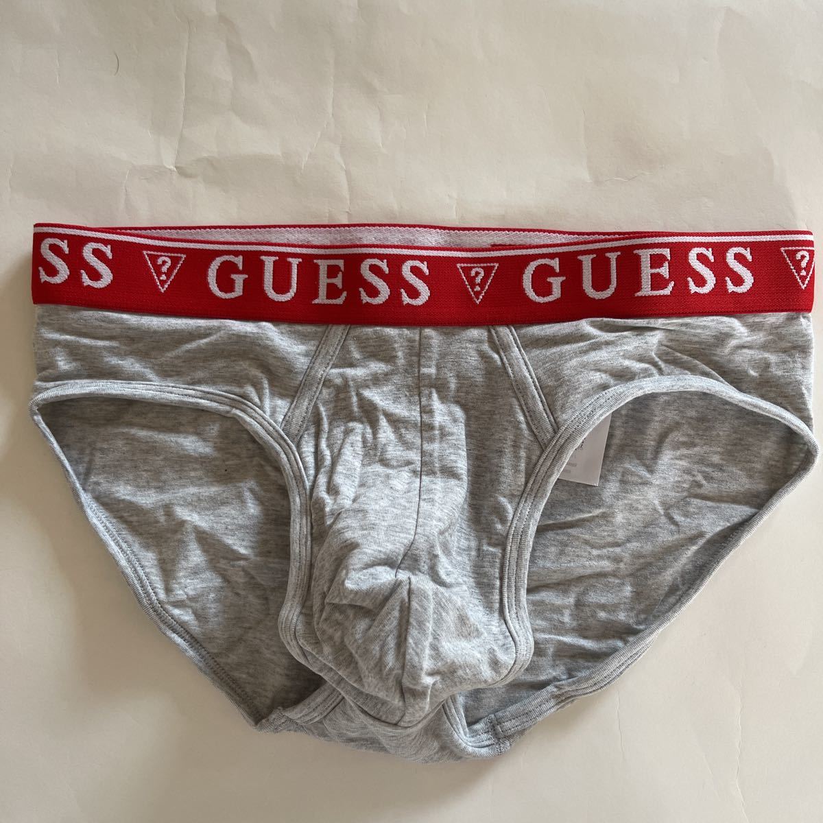 GUESS ゲス メンズブリーフ M(S) ビキニ メンズビキニ グレー ビキニブリーフ メンズアンダー メンズインナー スポーツインナー|PayPayフリマ