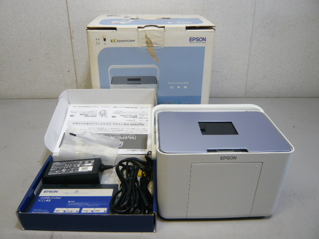 ☆美品 EPSON エプソン E-520 カラリオ ミー ダイレクトプリンター 3.6型カラー液晶 元箱有り！100サイズ発送の画像1