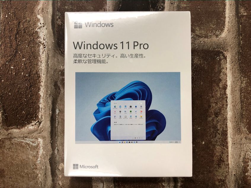 Windows 11 Pro 日本語USBパッケージ