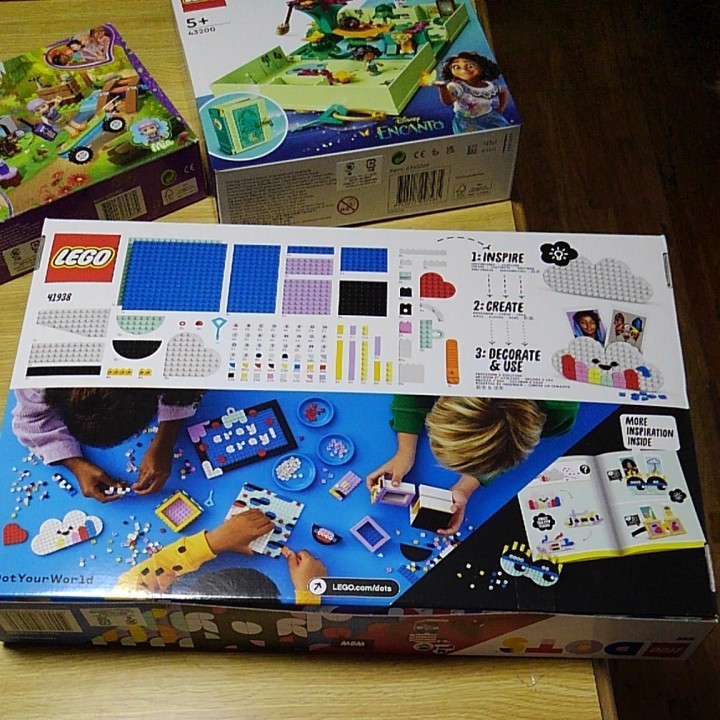 福袋LEGOドッツ、プリンセス、クラシック、フレンズ11点まとめてセット1点を除き新品未開封レア品ありです