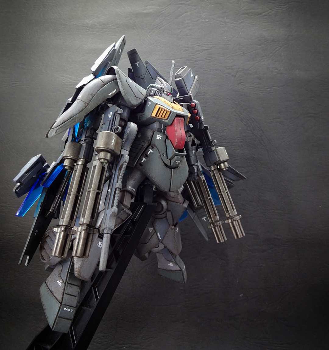 フルアーマー ディジェ アームドアーマーDE Ver. 徹底改修 塗装済み完成品 HGUC ガンプラ完成品 ガンダム UC ナラティブ Z BANDAI gunpla _画像2