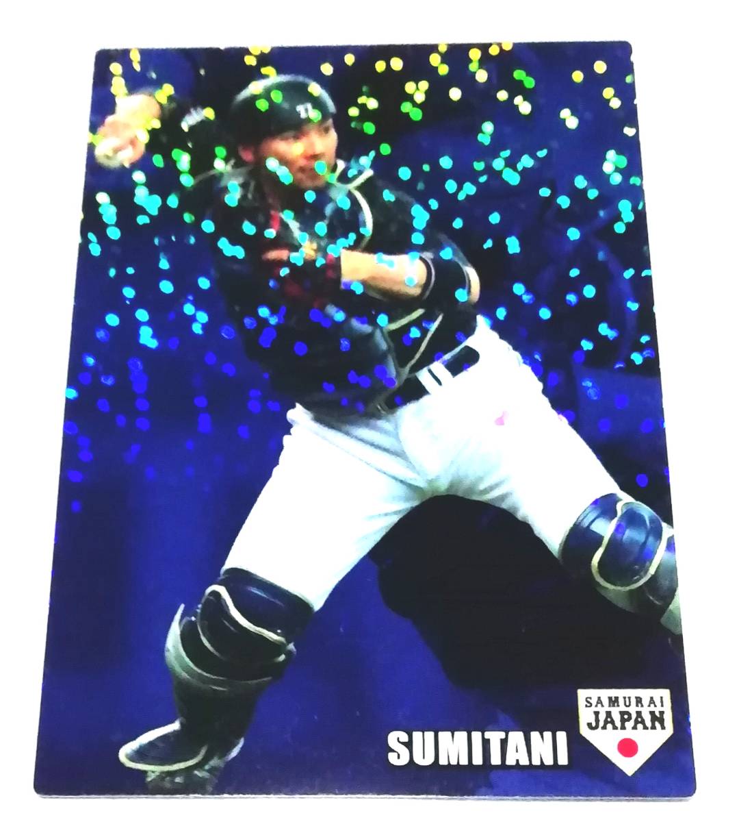 2016　炭谷銀仁朗　侍ジャパン　西武ライオンズ　レギュラーカード 【SJ-18】　★ カルビープロ野球チップスカード　日本代表_画像2