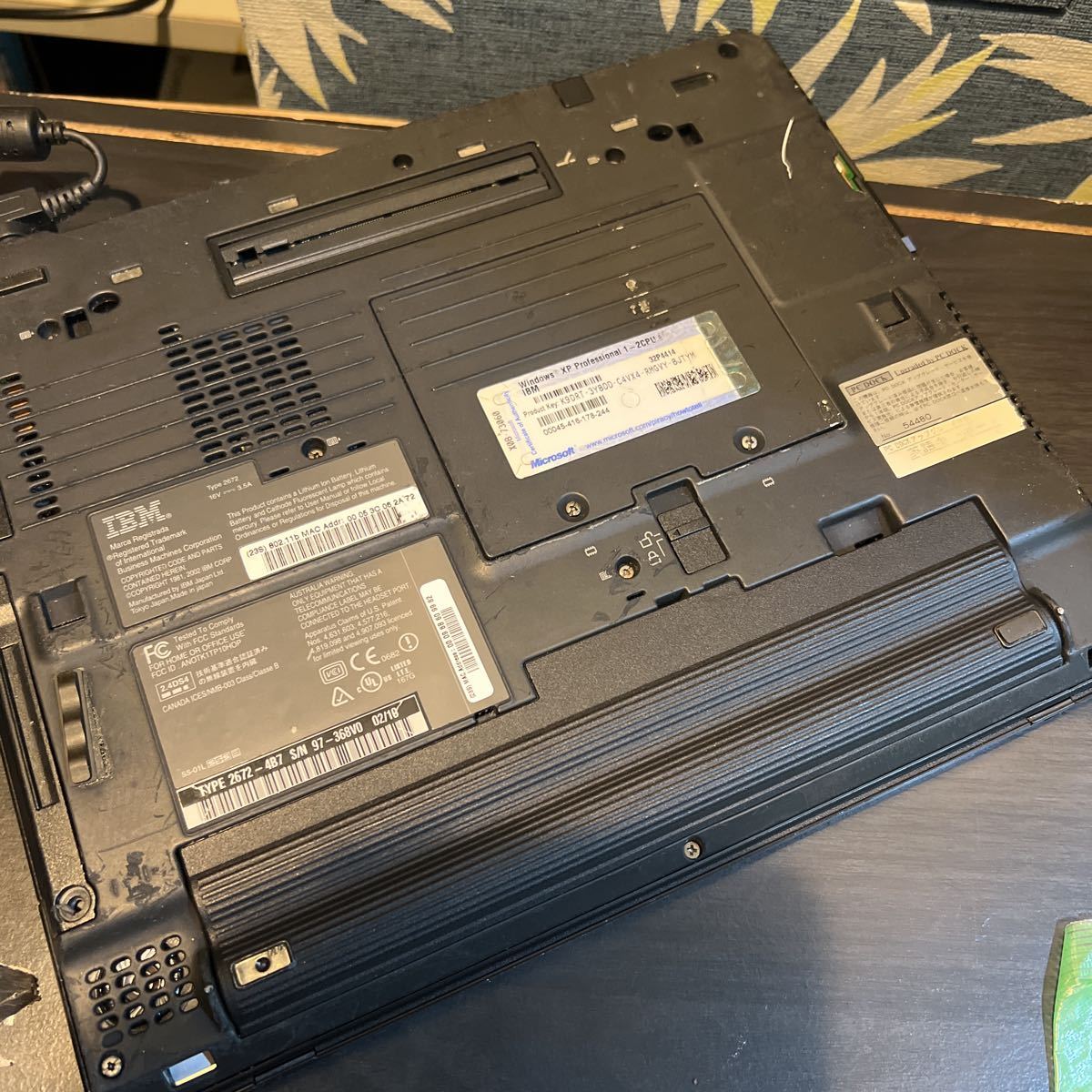 IBM ThinkPad X30 10th Anniversary Limited Edition 10周年記念モデル