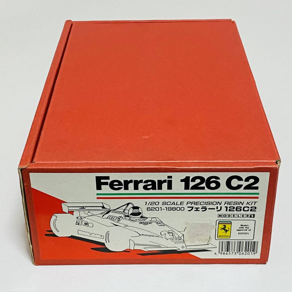 【未組立品】MODELER'S モデラーズ 1/20スケール Ferrari 126 C2 フェラーリ126C2 レジンキット 現状品