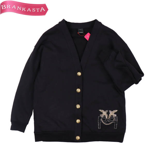 美品】PINKO/ピンコ カーディガン トップス スウェット Vネック ライン