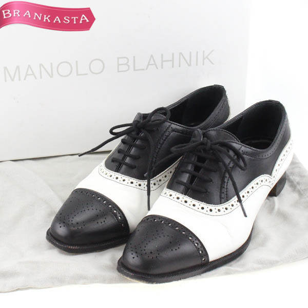 MANOLO BLAHNIK/マノロブラニク オックスフォードシューズ-