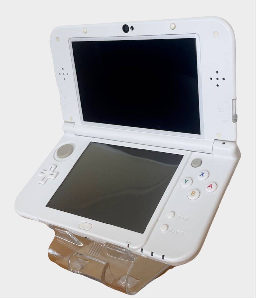 品 任天堂 NEW ニンテンドー 3DS LL パールホワイト 白 社外品充電器 