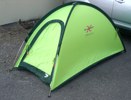 名品 G-LIGHT X 山岳テント 1-2人用 シングルウォール 1180g PAINE