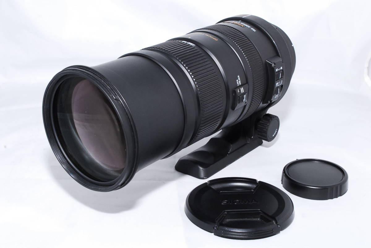 ☆美品☆ SIGMA シグマ 超望遠ズームレンズ APO 150-500mm F5-6.3 DG