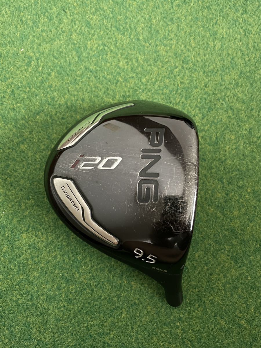 【希少】 PING i20 ドライバー1W ヘッド+ヘッドカバー セット_画像2