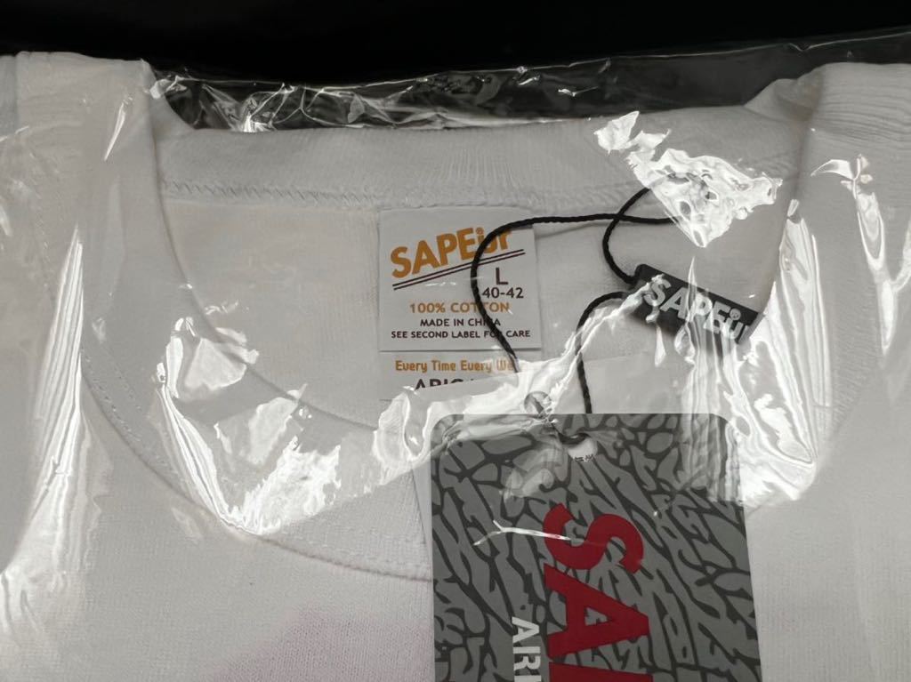 Lサイズ SAPEur x MASATOSHI HAMADA TEE 赤 RED 浜田 ダウンタウン 浜 限定ブランド 赤 Red XL サプール ハマちゃん Tシャツ 浜田 SAPEur Tシャツ/カットソー(半袖/袖なし)