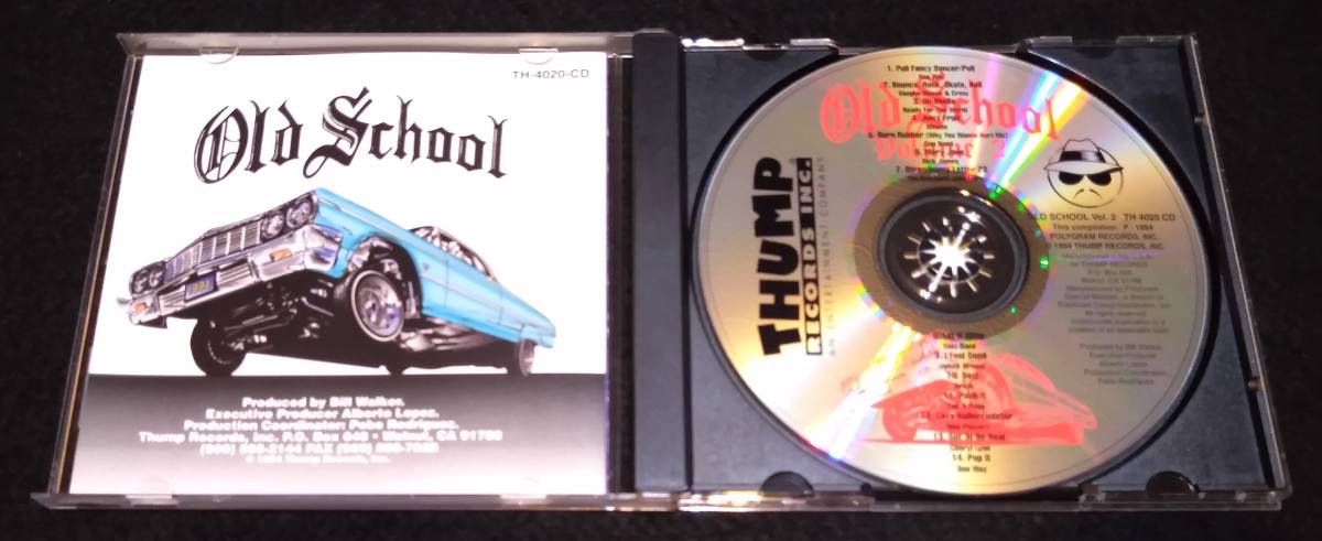 Old School Vol. 2*THUMP RICK JAMES BROWN BRICK DAZZ GAPBAND ONE WAY MTUME records out of production CD