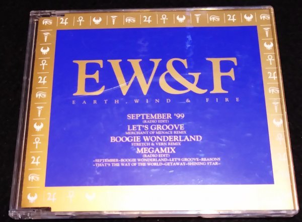 Earth, Wind & Fire / Remix 2000　CDS★September・Let's Groove・Boogie Wonderland REMIX・MEGAMIX　国内盤・和訳_画像1