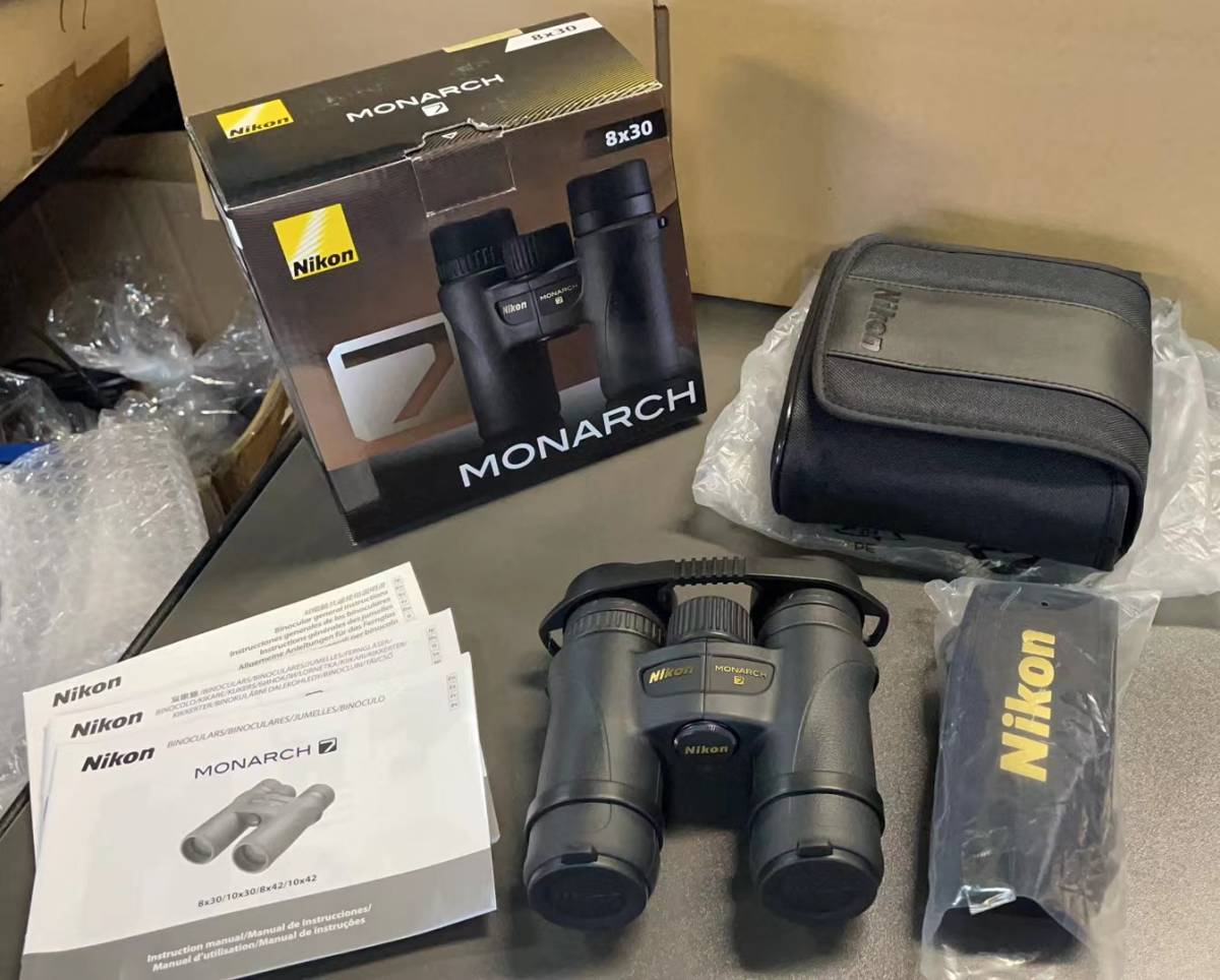 N【美品】Nikon MONARCH 7-8×30 ニコン 双眼鏡 umbandung.ac.id