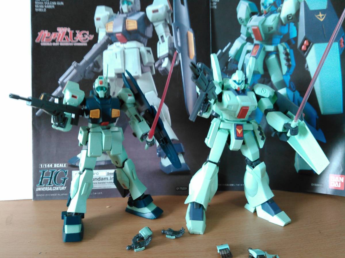 【現金特価】 1/144 HGUC - Yahoo!オークション ジェガン ユニコーン ネモ 完成品