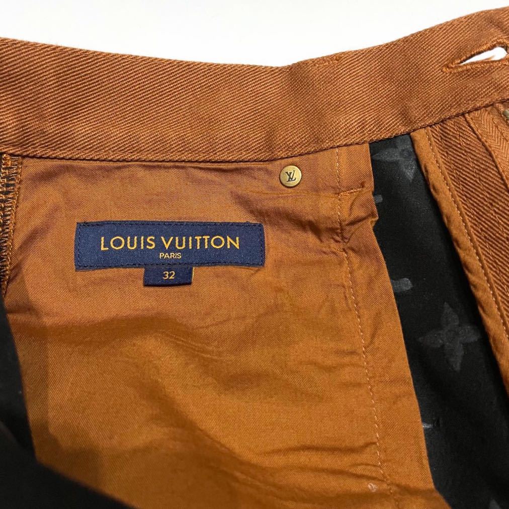 2021FW Louis Vuitton ルイヴィトン モノグラム カーペンター デニム パンツ ダブルニー Virgil Abloh ヴァージルアブロー 21fw_画像7