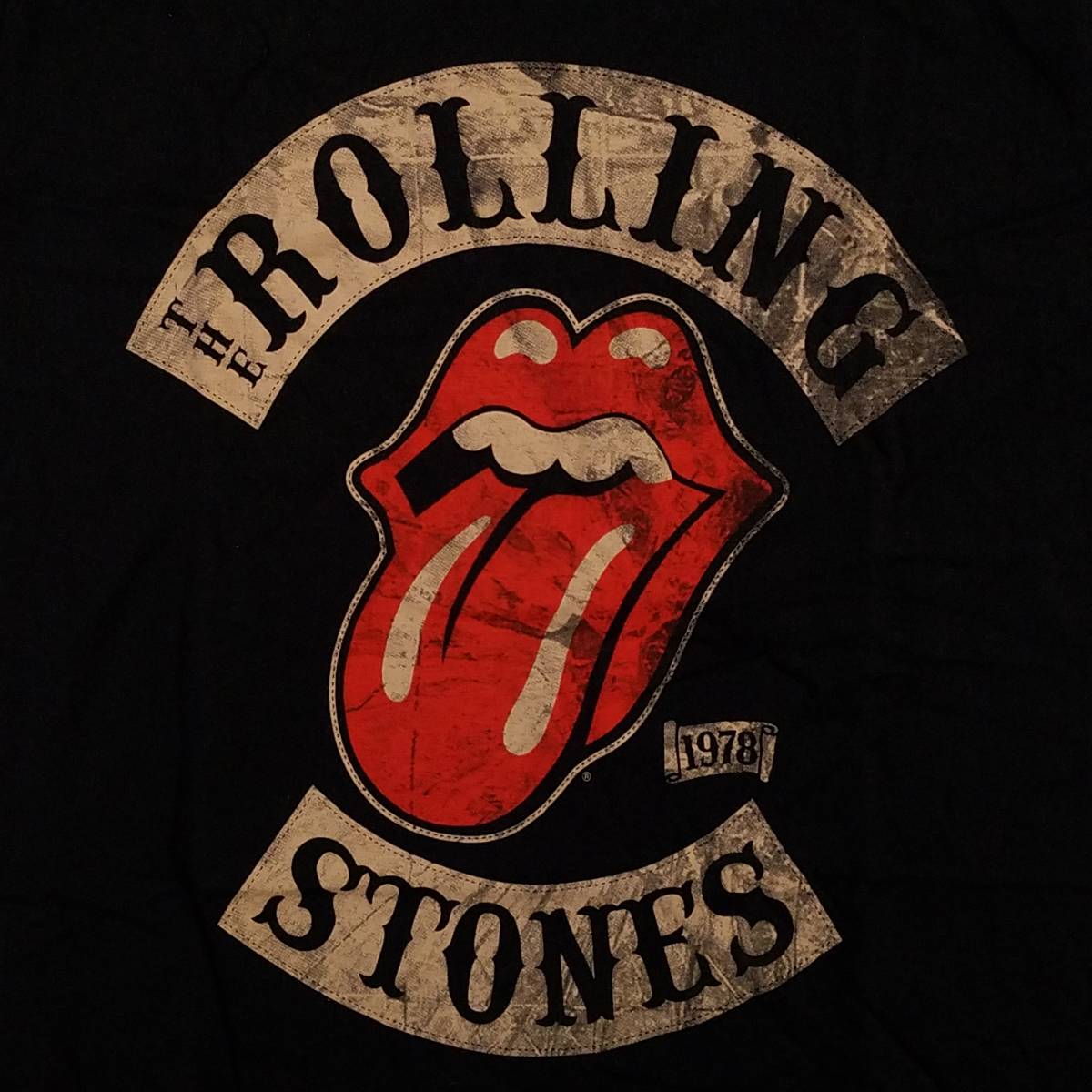 魅惑のバンドT特集! 未使用『THE ROLLING STONES ザ・ローリングストーンズ』半袖Tシャツ 2015年コピーライト 英国製 ブラック S／ロックT_画像4