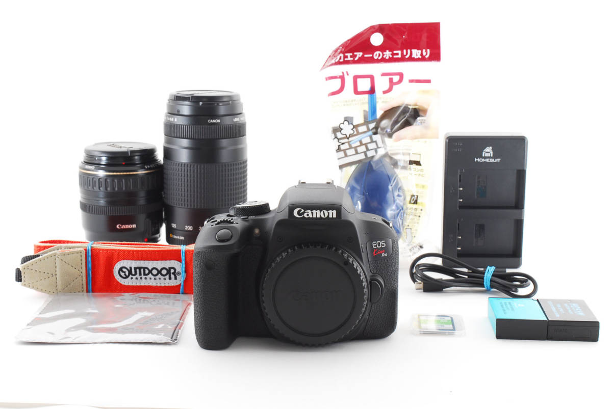 72時間限定タイムセール ❤️Wi-Fi搭載❤️自撮り❤️Canon X9iダブル