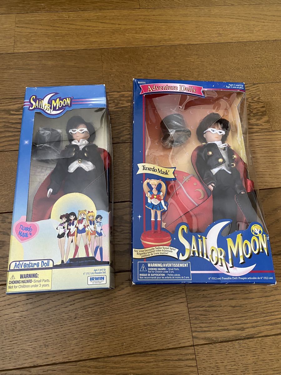 美少女戦士セーラームーン 海外版 人形 ドール タキシード仮面 2点セット 地場衛 irwin toy 15.2cm 