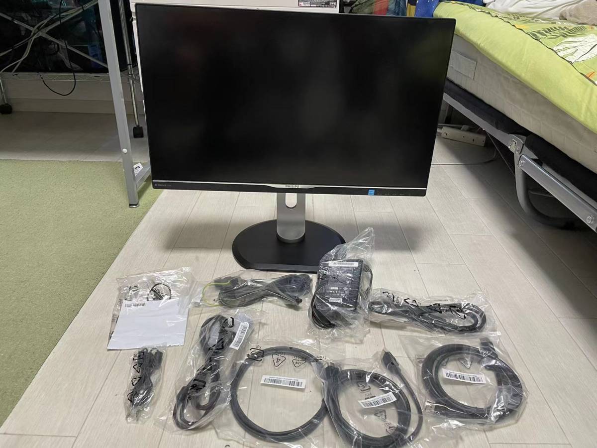 100%安い PHILIPS 258B6QUEB ディスプレイ USB-C給電 asakusa.sub.jp