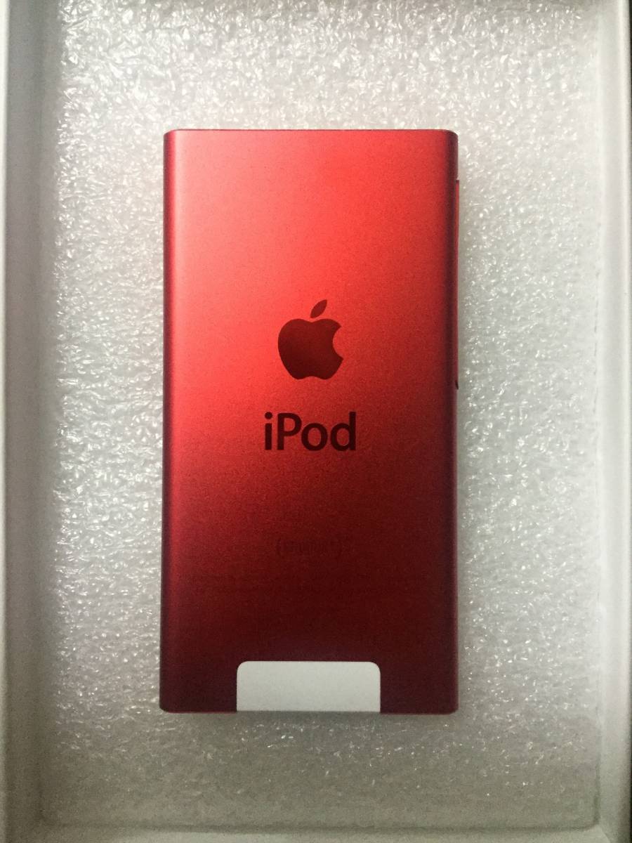 iPod nano 第7世代 本体 16GB レッド 新品 | sweatreno.com